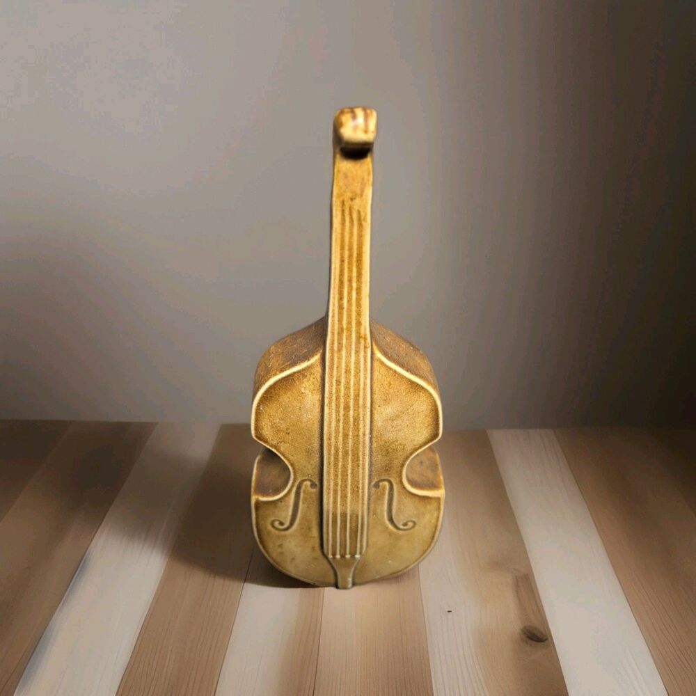 Vintage violin/Cello  wallpocket Planter Spoon/ Bottle Brush Holder You Choose